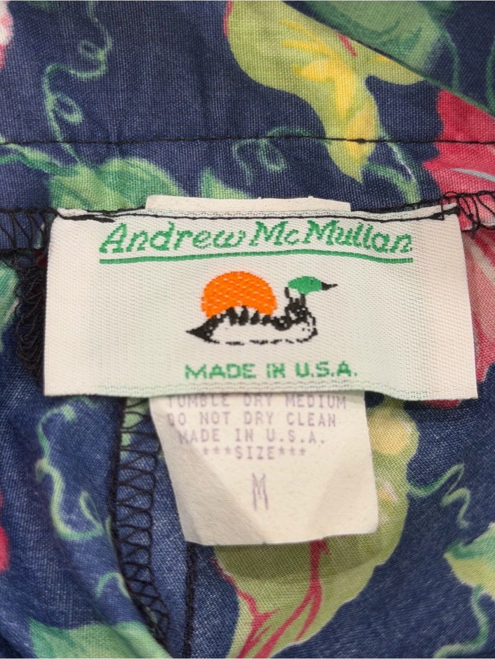Vintage 80s Andrew McMullen Floral Wrap Maxi Skirt Made in USA Cottage Retro - Picture 2 of 7